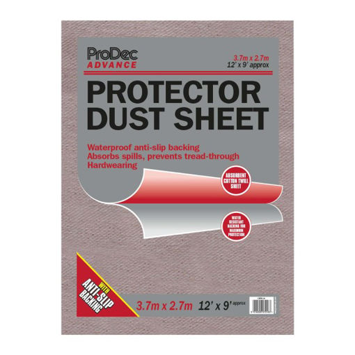 Picture of Rodo Protector Twill Dust Sheet 12' x 9'