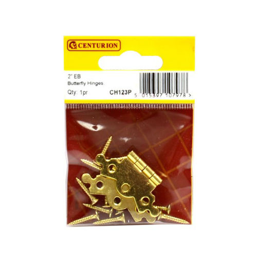 Picture of Centurion 50mm (2") EB Butterfly Hinge (1 pair)