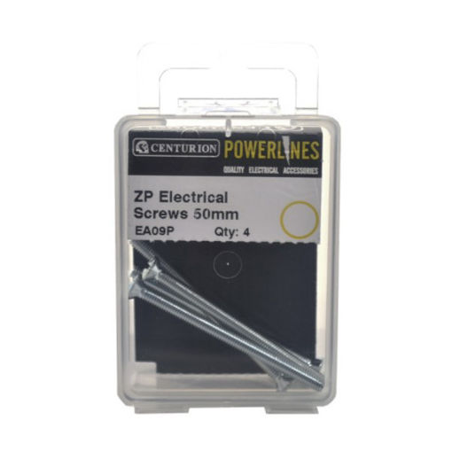 Picture of Centurion Electrical Socket Screws, M3.5 x 50mm, Zinc Plated