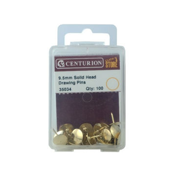 Split Pin Paper Fasteners - No. 8 - 75mm - Brass (100's)