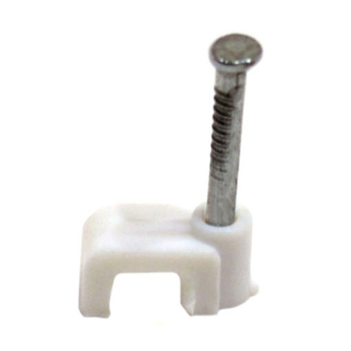Picture of Centurion White Bellwire T+E Cable Clips