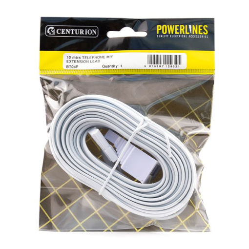 Picture of (DISCONTINUED) Centurion Telephone Extension Lead, 10m