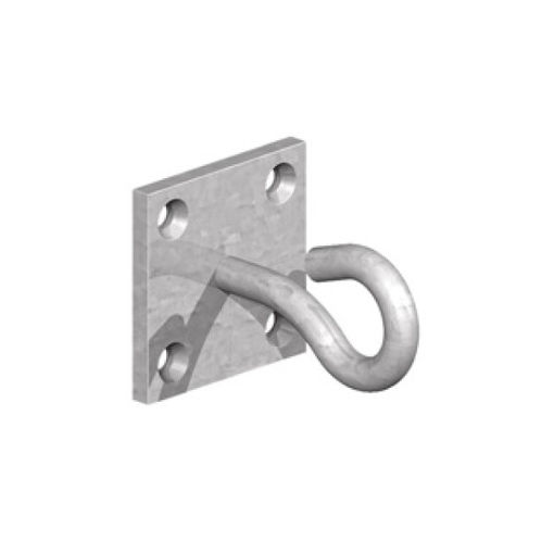 Picture of Birkdale GM Hooks pn Plate (2P/P) | 2X2" 50X50MM GALV
