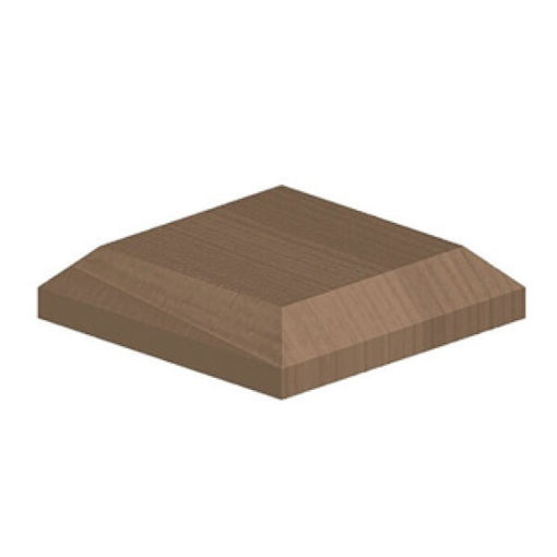 Picture of Birkdale Post Cap For 4" Posts | 120X120X26MM BROWN TREATED