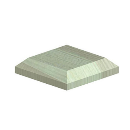 Picture of Birkdale Post Cap For 4" Post (R9) | 120X120X26MM GREEN TREATED