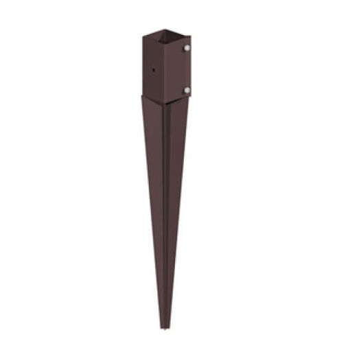 Picture of Birkdale Swift Clamp Drive/Post Support | 3"X3"X24" E-BROWN