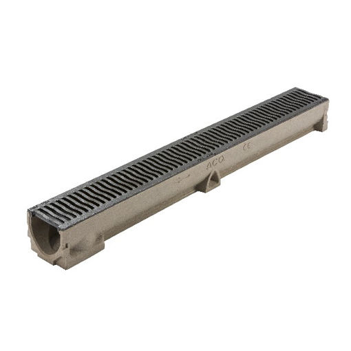 Picture of RainDrain B 125 Channel with Cast Iron Heelguard™ ATec Grating