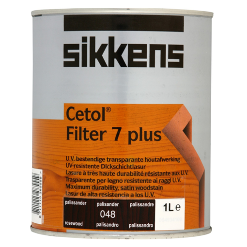 Picture of Sikkens SI Cetol Filter 7 Plus 048 (Rosewood) 1L
