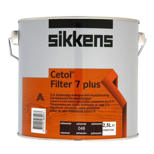 Picture of Sikkens SI Cetol Filter 7 Plus 048 (Rosewood) 2.5L