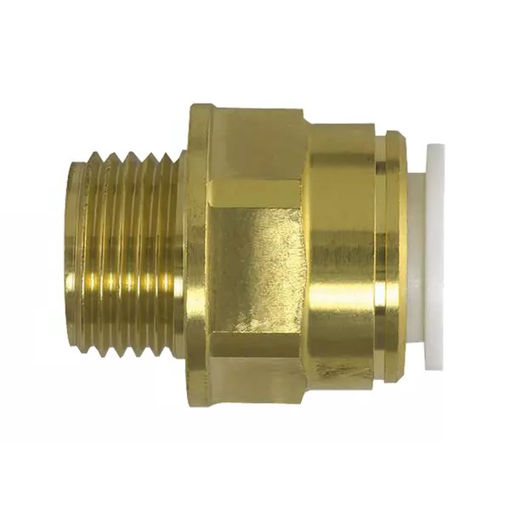 Picture of (DISCONTINUED) Speedfit Brass Male Coupler 15MM × 1⁄2″ BSP