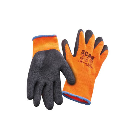 Picture of Scan Dipped Thermal Latex Gloves (3 Pairs)