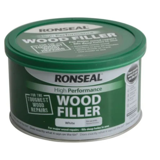 Picture of Ronseal High-Performance Wood Filler White 275g
