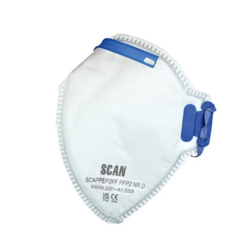 Picture of Fold Flat Disposable Mask FFP2 Protection (Pack 3)