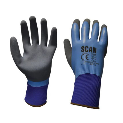 Picture of Waterproof Latex Gloves - L (Size 9)