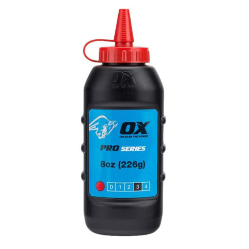 Picture of OX PRO Chalk Refill 226g - RED