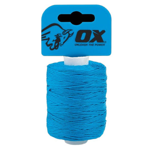 Picture of OX PRO Nylon High Vis Builders Line 350ft - CYAN
