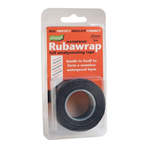 Picture of Rubbaweld Tape Black 5m x 25mm