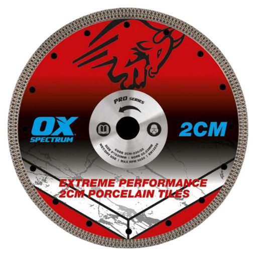 Picture of OX PRO 2cm Porcelain Cutting Blade - 230/22.23MM