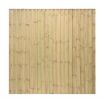 Picture of Standard Featheredge Panel  Green 1.8m