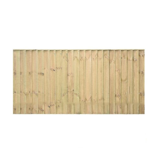 Picture of Standard Featheredge Panel  Green 1.8m