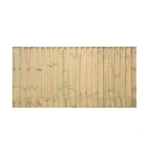 Picture of Standard Featheredge Panel  Green 1.8m