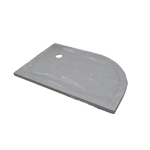 Picture of Zamori Anti-Slip Shower Tray Quadrant Left 1200 x 800