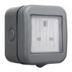 Picture of IP55 Weatherproof Single Unswitched Socket