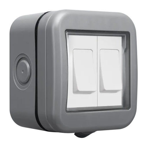 Picture of IP55 Weatherproof Single Double Switch, 2 Way