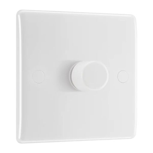 Picture of Single Dimmer Switch - 800 Series White Moulded