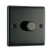 Picture of Single Dimmer Switch - Black Nickle