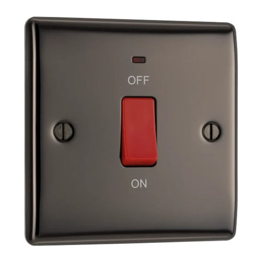 Picture of Single Pole Switch - Black Nickle