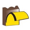 Picture of EXITEX E Strip Self Adhesive Door Seal Brown