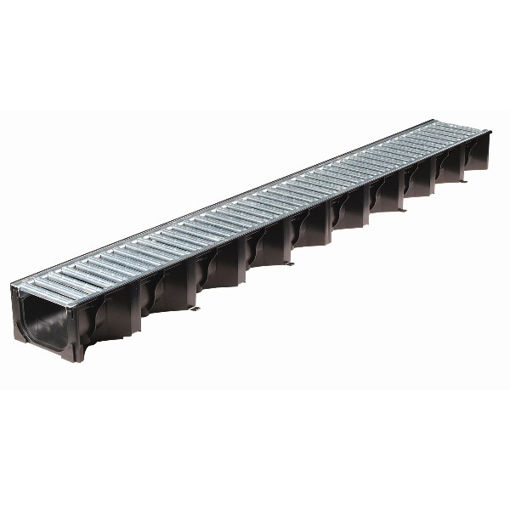 Picture of (DISCONTINUED) HexDrain Channel with Galvanised Steel Grating