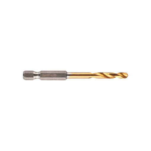 Picture of Milwaukee Red Hex - Shockwave™ HSS-TIN Metal Drill Bit SHOCKWAVE HSS-G TIN RED HEX 4.5 MM - 1 PC