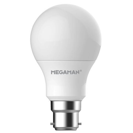 Picture of Megaman 143318E LED Lamp 8.6W 2700K Classic B22 - Non Dimmable