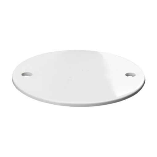 Picture of PVC Standard Circular Box Lid 65mm White