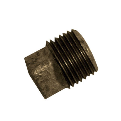 Picture of Black Malleable Plain Plug 1.1/4"