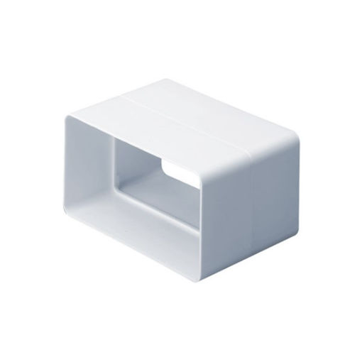 Picture of KwikPak Ventilation Flat Channel Connector - White