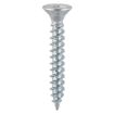 Picture of TIMCO Twin-Threaded Countersunk Silver Woodscrews - 8 x 1/2 (Box of 200)
