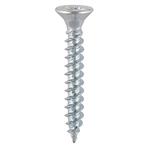 Picture of TIMCO Twin-Threaded Countersunk Silver Woodscrews - 8 x 1/2 (Box of 200)