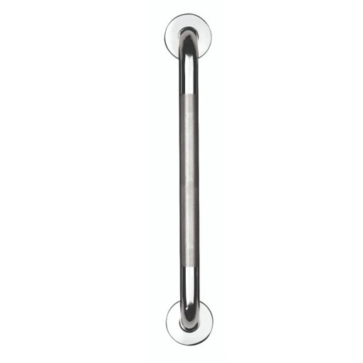 Picture of Croydex Stainless Steel Straight Grab Bar With Anti-Slip Grip 450mm