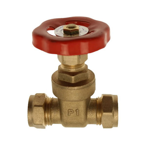 Picture of Brass Gate Valve 22MM