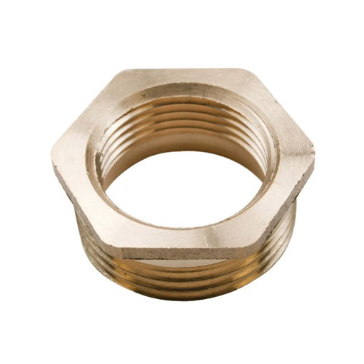 Picture of Brass Hexagon Bush 1 1/4" x 1"