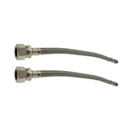 Picture of Flexi Tap Connector Monobloc Tap Tails M10 x 15MM x 300MM (Pair)