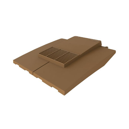 Picture of Timloc Plain Roof Tile Vent Brown