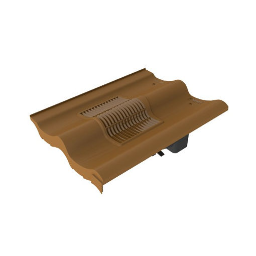 Picture of Timloc Double Pantile Roof Tile Vent Brown