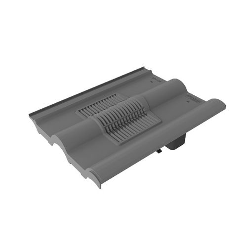 Picture of Timloc Double Roman Roof Tile Vent Grey