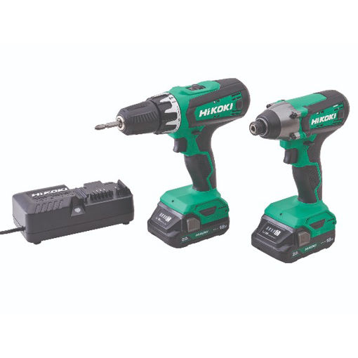 Picture of Hikoki 18V Combi & Impact Drill Twin Pack