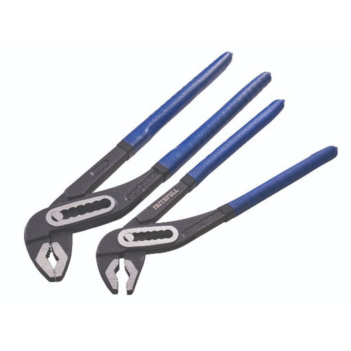 Picture of Faithfull Waterpump Plier Twin Pack (250 & 300mm (10 & 12in)