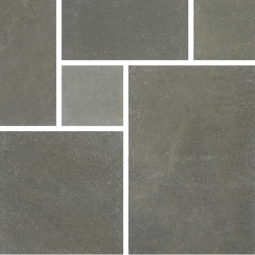 Picture of Limestone Calibrated Paving Pack Kota Blue Mixed Size